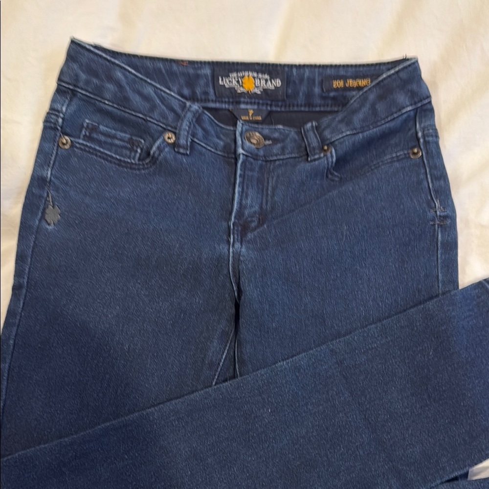 Lucky Brand Blue Straight Leg Jeans